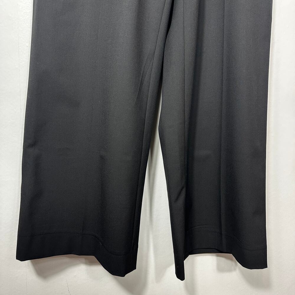 Banana Republic Wide Leg High Rise Black Pants Womens M NEW Career Modern - Picture 11 of 11